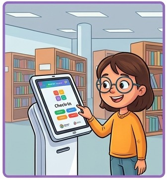 La foto se toma en la escuela