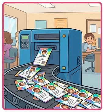 La escuela imprime